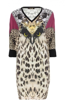 Платье джерси Roberto Cavalli