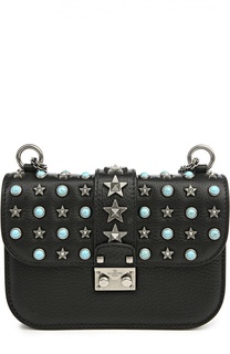 Сумка Starstudded small с металлическими звездами и заклепками Valentino