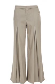 Широкие шерстяные брюки со складками Ralph Lauren