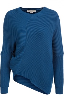 Пуловер асимметричного кроя со спущенным рукавом Stella McCartney