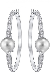 Серьги-кольца Fantastic Swarovski