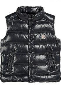 Пуховый стеганый жилет Moncler Enfant