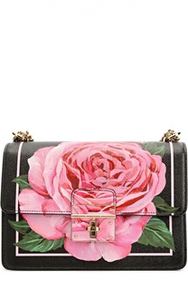 Сумка Rosalia small с принтом Dolce &amp; Gabbana