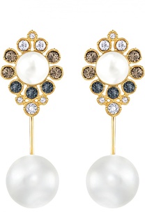 Серьги East Swarovski