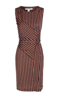 Платье Ashlie из эластичного шелка с запахом и поясом Diane Von Furstenberg
