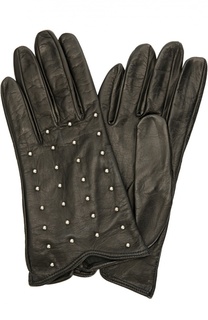 Кожаные перчатки с заклепками Sermoneta Gloves