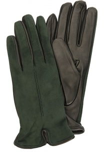 Перчатки из замши и кожи Sermoneta Gloves