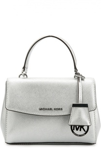 Сумка Ava Extra-Small из металлизированной кожи Michael Michael Kors