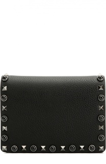 Кожаная сумка Rockstud Noir на цепочке Valentino
