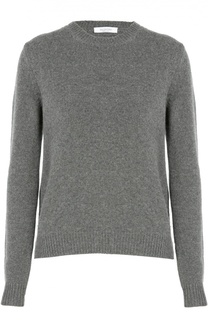 Кашемировый пуловер с круглым вырезом и заклепками Valentino