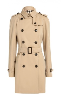 Двубортный тренч с поясом Burberry