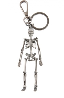 Брелок для ключей в виде скелета Alexander McQueen