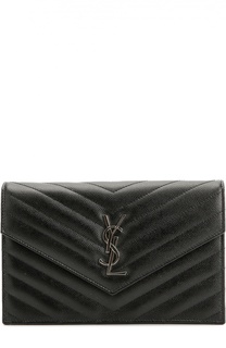 Сумка Monogram Envelope из стеганой кожи Saint Laurent