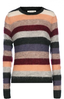 Пуловер в контрастную полоску с круглым вырезом Isabel Marant Etoile