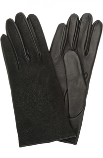 Перчатки из комбинированной кожи Sermoneta Gloves