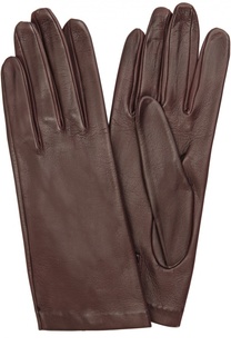 Кожаные перчатки с подкладкой из шелка Sermoneta Gloves