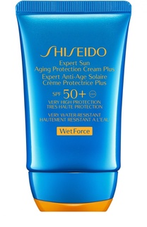 Солнцезащитный антивозрастной крем Expert Sun SPF50 Shiseido