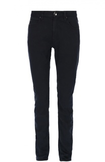 Слаксы из эластичного хлопка Armani Collezioni