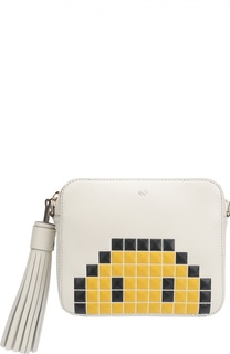 Сумка Pixel Smiley с принтом Anya Hindmarch