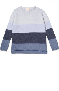 Пуловер джерси с принтом Kuxo Cashmere