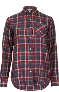 Блуза прямого кроя в клетку с накладным карманом Denim&amp;Supply by Ralph Lauren