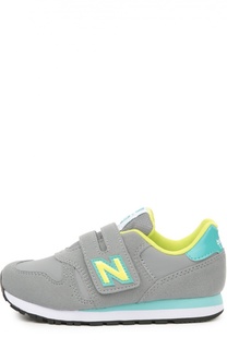 Комбинированные кроссовки 373 с застежкой велькро New Balance