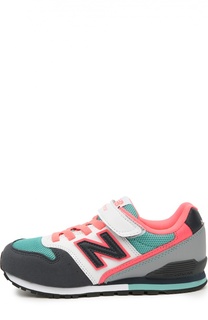 Комбинированные кроссовки 996 с застежкой велькро New Balance