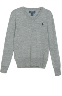 Пуловер из шерсти тонкой вязки Polo Ralph Lauren