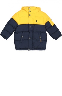 Стеганый пуховик с капюшоном Polo Ralph Lauren