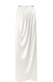 Макси-юбка асимметричного кроя с защипами St. John