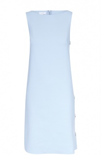 Платье прямого кроя без рукавов с декоративной отделкой Escada Sport