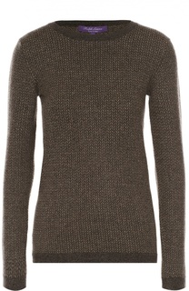 Приталенный пуловер с круглым вырезом Ralph Lauren