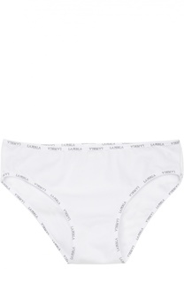 Хлопковые трусы с логотипом бренда La Perla