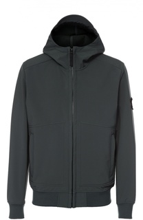 Толстовка на молнии с капюшоном Stone Island