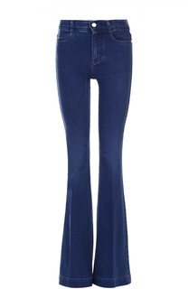Расклешенные джинсы с отворотами Stella McCartney