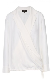 Блуза с запахом и V-образным вырезом Escada