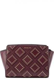 Сумка Selma Diamond Grommet с металлическими люверсами Michael Michael Kors