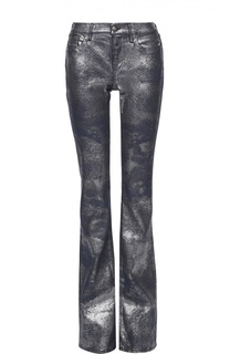 Расклешенные джинсы с металлизированной отделкой Ralph Lauren
