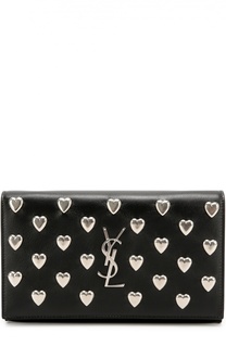 Сумка Monogram с металлическими заклепками Saint Laurent