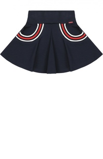 Расклешенная юбка с контрастной отделкой Jean Paul Gaultier