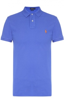 Хлопковое поло с короткими рукавами Polo Ralph Lauren
