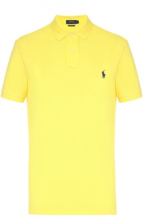 Хлопковое поло с короткими рукавами Polo Ralph Lauren