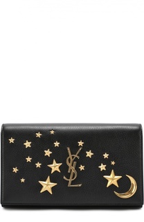 Сумка Monogram с металлическими заклепками Saint Laurent