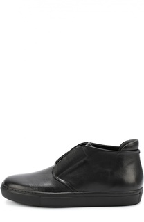 Полуботинки из мягкой кожи Giorgio Armani