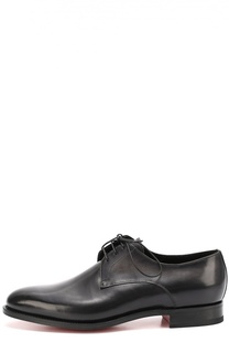 Классические кожаные дерби Santoni