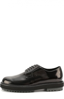 Кожаные дерби на толстой подошве Tod’s