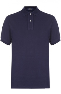 Хлопковое поло с короткими рукавами Polo Ralph Lauren