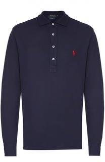 Хлопковое поло с длинными рукавами Polo Ralph Lauren