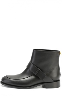 Кожаные ботинки с ремешком Marni