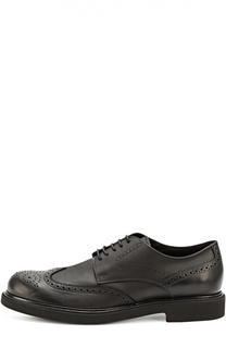 Кожаные дерби с брогированием Tod’s